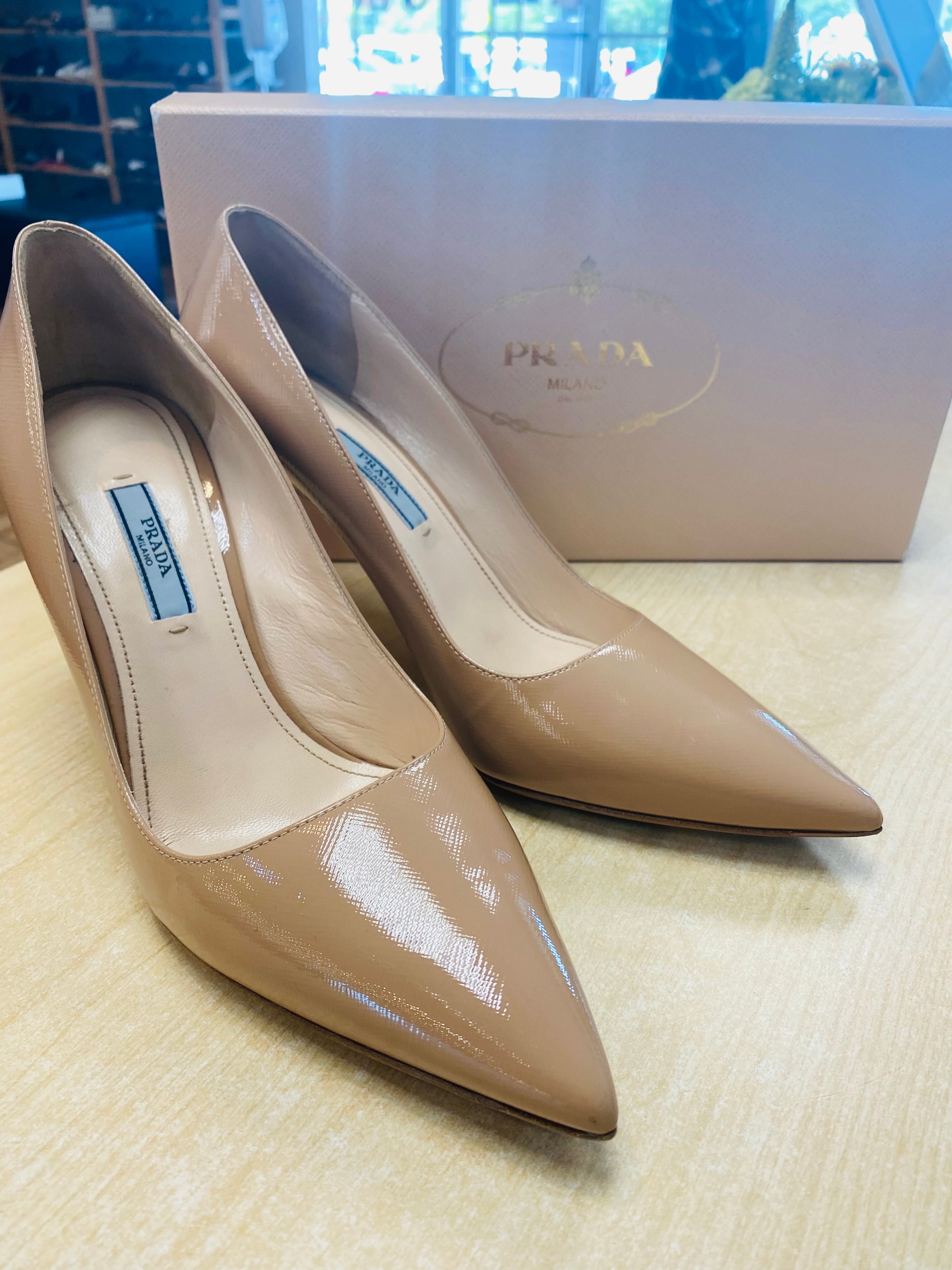 Prada Heels Prada Shoes Prada Size 40 La Glam Consignment Boutique